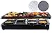 Produktbild Milliard Raclette-Grill, umfasst Granit Koch Stein, Non-Stick Grillfläche 8 Paddel (UK-Modell)