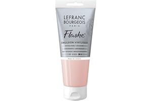 Lefranc Bourgeois Flashe Acrylique Tube 80ml Rose De Venise