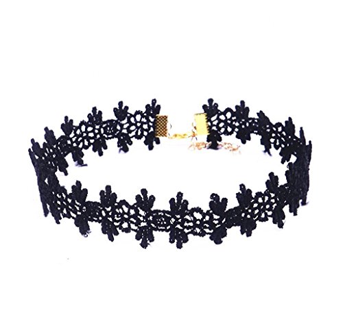 Covermason 10 PCS Halskette Velvet Spitze Choker - 4