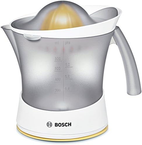 Bosch HKK00123 Siemens-TZ70003 BRITA INTENZA-Filtre à eau-Cartouche filtrante-Accessoires Pour Machines à café-Blanc MCP3500 Citrus Press, Plastic, White/Yellow
