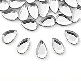 Colores: transparente 50 Hotfix transparente antigoteo Strass SS5 joyas piedras 5 * 8 mm Para aplicador DIY