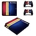 Produktbild SJYMKYC Barcelona Fußball PS4 Slim Skin Aufkleber Für Sony Playstation 4 Konsole Und Controller Aufkleber PS4 Slim Aufkleber Vinyl