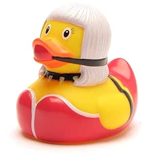 Badeente SM Bondage I Quietscheentchen I L: 8,5 cm I inkl.  Badeenten-Schlüsselanhänger im Set : Amazon.de: Spielzeug