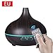 Produktbild TODAYTOP 350ml kühler Nebel Luftbefeuchter Ultraschall Aroma ätherisches Öl Diffusor für Office Home Bedroom Spa - Holzmaserung