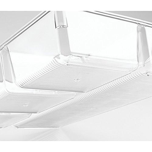 InterDesign 60830EU Linus Kommoden-Organizer 4 Fächer, durchsichtig - 6