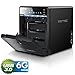 Produktbild FANTEC QB-35US3-6G 4X 8,9 cm (3,5 Zoll) 4X 1TB Externe Festplatte (SATA HDD, USB 3.0, eSATA) Schwarz
