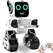Produktbild HBUDS Roboter Spielzeug für Kinder, Intelligent Ferngesteuerter Roboter mit LED-Licht Touch & Soundsteuerung, Spricht, Spielt Musik, Eingebaute Spardose, RC Roboter-Kit für Jungen, Mädchen