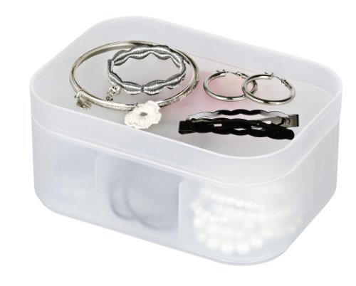 WENKO 21000100 Organizer Ice Cube S Weiß – 6 Kammern, stapelbar, Kunststoff – Polypropylen, 15.5 x 7 x 11.5 cm, Weiß - 3