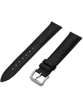 TRUMiRR 18mm Erste Schicht Echtes Leder Uhrenarmband Schnellwechselriemen für Huawei Watch 1st/Fit Honor S1, Asus...