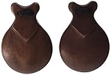Castañuelas, pulida caoba Jale 2054 - Castañuelas pulidas, color caoba