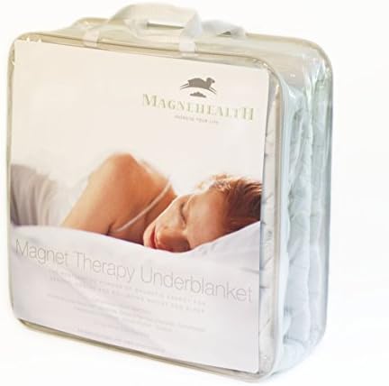 MagneHealth - Single Magnetic Therapy Cotton Mattress Topper - Natural Pain Relief