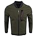 Produktbild Luckycat Herren Herbst Winter Solide Jacke Biker Motorrad Reißverschluss Outwear Mantel Top Bluse Mode 2018