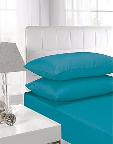 teal pillowcase