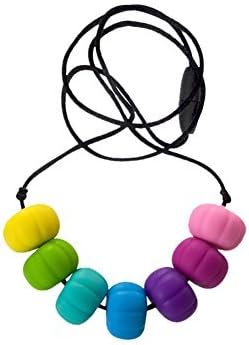 Teething Bling Pastel Chunky Teether Necklace by Teething Bling