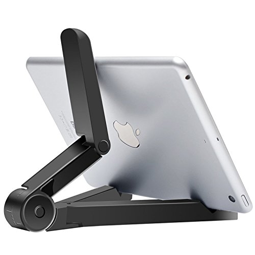 iPad Ständer, tragbar Winkel einstellbar iPad Ständer für Kindle iPhone 6 Plus/6/5/5S/5 C/4/4S Smartphone, iPad Air 2/1, iPad Pro, iPad 4/3/2, iPad Mini 3/2/1, Samsung Galaxy Tab S6 S5 S4 S3 S4 Handy, LG, E-Book, E-Reader, Kindle Fire, Handy, Tablet Ständer (Rose) - 3