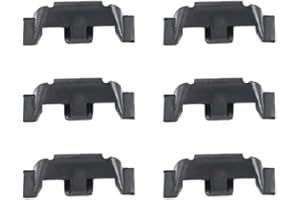 CANTONDZ 6 Stück Auto Scheinwerfer Scheinwerfer Rahmen Clip Verschluss Kompatibel mit MINI Cooper S One Countryman R55 R56 R60 F54 F55 F56 F60 Countryman zubehör 51132752145 2752145