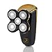 Price comparison product image Man Bald Shaver Beard Trimmer,Electric 2 in 1 Rotary Shaver 5 Head Wet and Dry USB Rechargeable Multifunction Hmhope