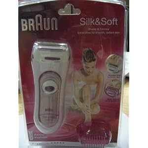 Braun Silk&Soft LS5100 Ladies Battery Operated Electric Shaver - Image 7