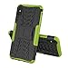 Produktbild MuSheng for iPhone XS Max Hülle, Defender Schutzhülle [Tough Armor] [Stoßfest] Outdoor Handyhülle mit Standfunction Doppelte Schutzschicht Case für iPhone XS Max (Grün)