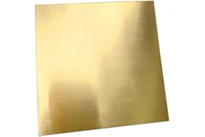 BAIWANLIN H62 Ottone Lastra Foglio Sottile Lamiera Lamina Rame Pezzo stagnola Cu Piastra può Saldatura esperimenti,1.2mm*200mm*300mm