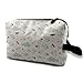 Produktbild Fishing Flies Travel Makeup Cute Cosmetic Case Organizer Portable Storage Bag for Women