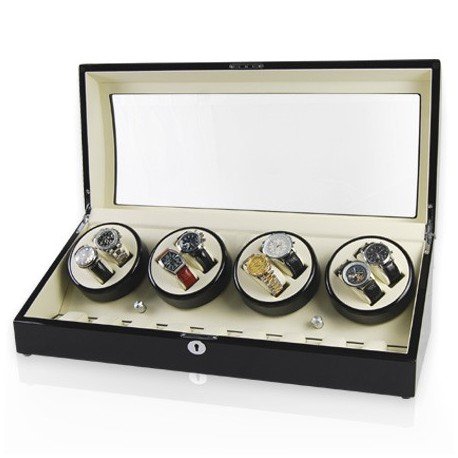 Preisvergleich Produktbild Uhrenbeweger 8 Uhren noir-cream