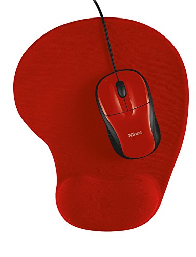 Trust Primo Maus mit Mauspad rot - 4