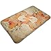 Produktbild Grunge Asian Style Oriental Water Koi Carp Fish Aquatic 50 X 80cm Bathroom Mat Anti Slippery Polyester Door Floor Mat Indoor/Outdoor/Front Entrance Welcome Doormat