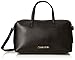 Produktbild Calvin Klein Jeans Damen Frame Duffle Handgelenkstasche, Schwarz (Black), 15x19x33 cm