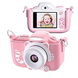 【Multifunktionale】2 in 1-Fotokamera und die Videokamera, die Paarung mit Foto resolutin (2594 * 1944 3888 * 2916 4608 * 3456), Video-Auflösung (1920 * 1080). Es unterstützt 4-fach Digitalzoom, Countdown-Schießen, 3-Serienaufnahme, 4 Farbfilterwirkung und 21 Cartoon Fotorahmen. Die maximale Unterstützungskapazität beträgt 32 GB (Die maximale Stützkapazität 32 GB (256M TF Karte ist enthalten).