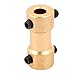 Produktbild DealMux 4 mm bis 3,17 mm Kupfer DIY Motorwellenkupplung Joint Connector für Elektro-Auto-Spielzeug