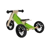 Lauflernrad / Laufrad – Holz 4 in 1 smartbike – grün – ab 1 Jahre - 6