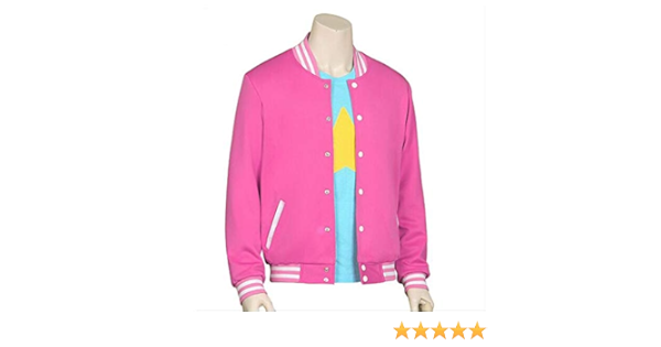steven universe pink letterman jacket