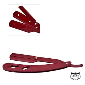 Barber Salon Straight Cut Throat Shaving Razor Rasoirs (Blades not Included) - Image 6
