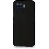 Coverzone Oppo Reno 5 Lite İle Uyumlu Kılıf Z-Mara Lansman Vieri Tam Koruma Arka Kapak Kamera Koruma &Ccedil;ıkıntılı P&uuml;r&uuml;zs&uuml;z Y&uuml;zey