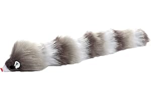 Flamingo Pet Products - Long Mouse Toy 28 cm Grey for Cats
