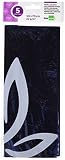 Color : azul PAPEL CELOFAN LIDERPAPEL 50X70 CM 22G/M2 BOLSA DE 5 HOJAS AZUL