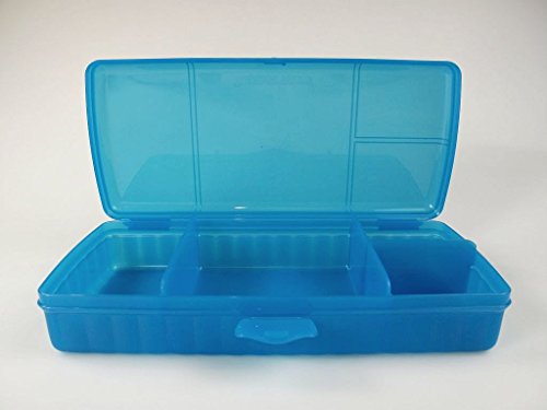 TUPPERWARE To Go Pausenbuffet türkis große Brotdose Lunch-Box Dose Pausen Box 8145 - 3
