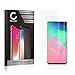 Produktbild Cellonic 2X Panzerglasfolie kompatibel mit Samsung Galaxy S10 (SM-G973F) (3D Case-Friendly, 9H, 0,33mm, Edge Glue) Glas Transparent Displayschutz Schutzglas Tempered Glass