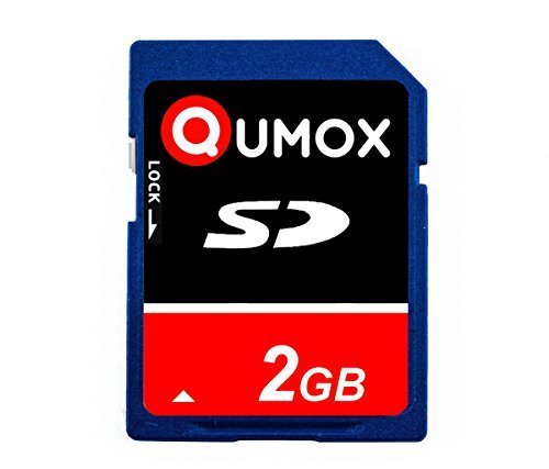 QUMOX 2GB SD memory card karte Speicherkarte für kamera phone mp3 Mp4 Mp5 fm transmitter