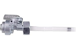 Grifo de la Manguera del Tanque de Aceite de Petcock del Interruptor de la válvula de Encendido/Apagado del Combustible de la Motocicleta Aramox para CG 125