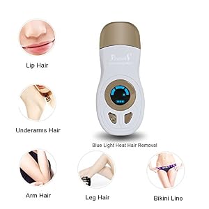 Showliss Pro Blue Light Heat Hair Removal - Brown - Image 4