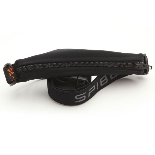 SPIbelt Expanding Sport Fitness Waistbelt. The Original 'No Bounce' SPI Belt Waistpack. Ideal for Runners, Marathons, Triathlon Athletes, Cyclists, Walkers, Travel, Medical. Stretches to comfortably store Smart Phone, Music Player, Passport, Cash, Cards etc. Supplied with FREE Original MovoBright carabiner (also pictured).