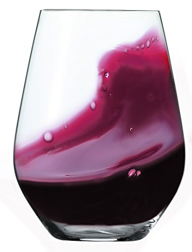 Spiegelau Authentis Casual Universalbecher XXL, 4er Set, Weinglas, Rotweinglas, Weißweinglas, Wein, Glas, Kristallglas, H 12.9 cm, 630 ml, 4800277 - 2