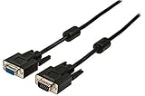 Conector a VGA Male Conector B VGA Female tipo de cable VGA color negro Material exterior PVC bolsa de plástico del paquete Conector Diseño - Página a recto