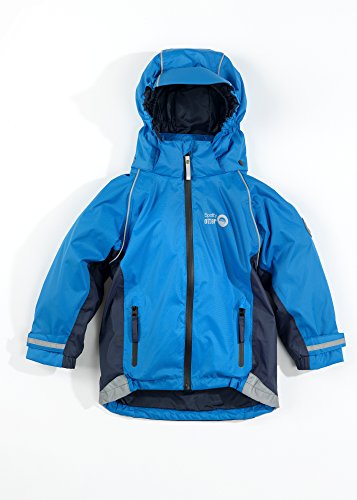 Spotty Otter Adventure Waterproof Jacket (6-12mths, Blue/Navy)