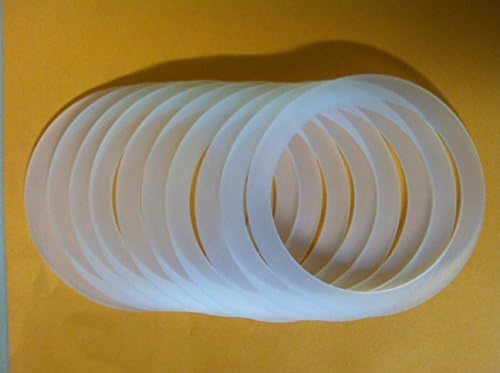 CM Mason, Ball, and Kerr Jar Reusable WIde Mouth Food Grade Silicone Seals (10ct) by Cotton Millz