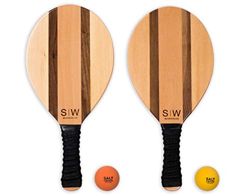 Salt on Wood S|W Frescobol Raquet Collection | Beach-Tennis