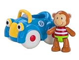 Early Learning Centre Toybox Monty Monkey And His Racing Car