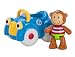 Early Learning Centre 137041 Toy-Box Monty Monkey And His Motor Car